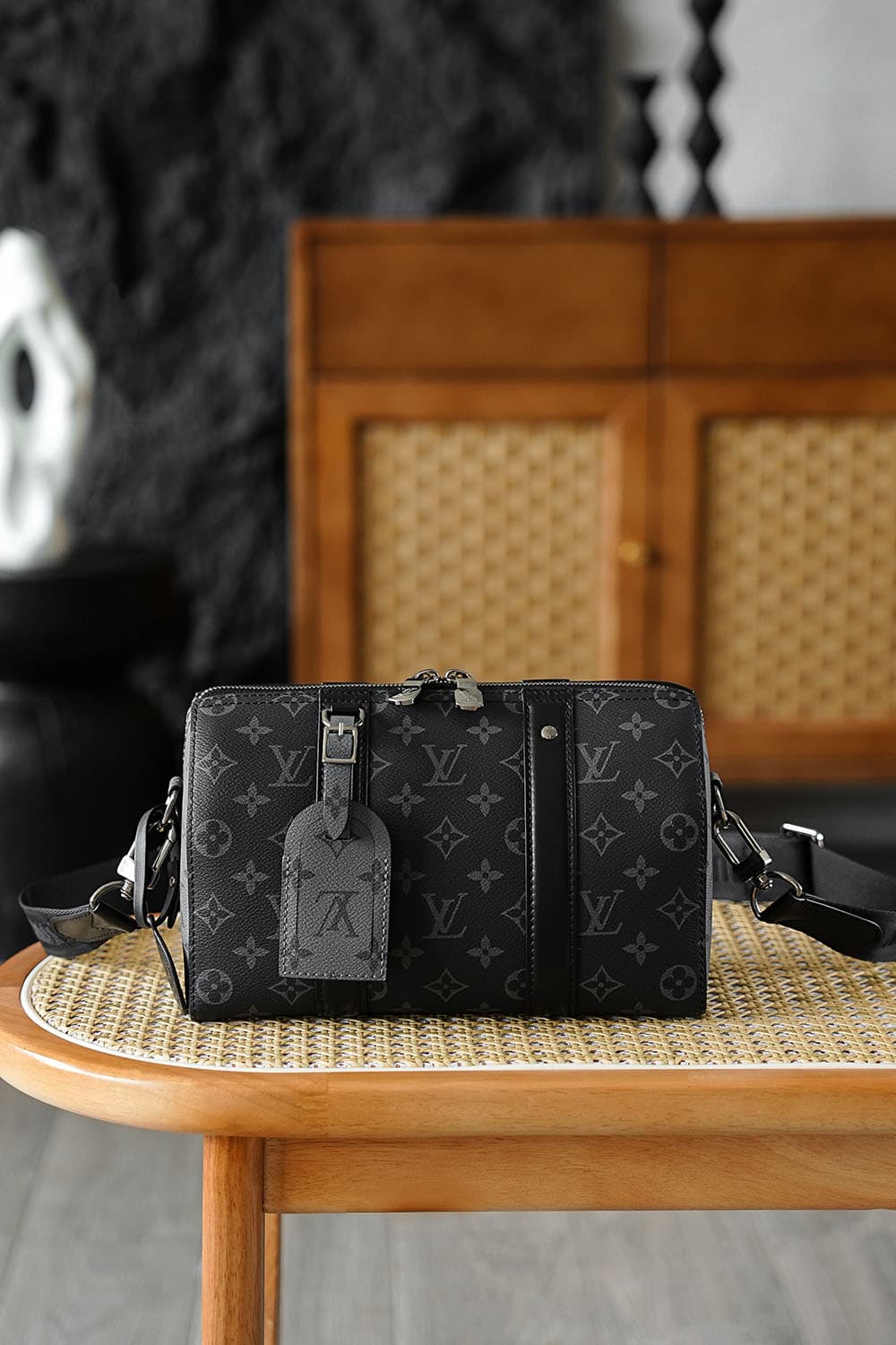 Louis Vuitton Highend City Keepall Monogram Eclipse