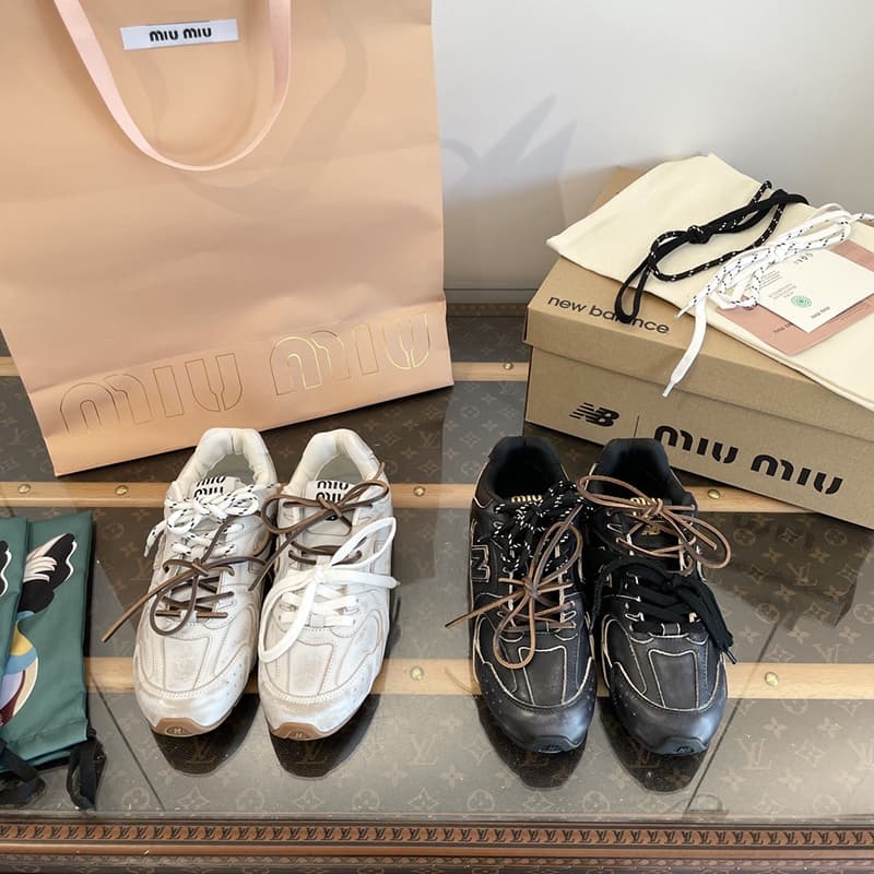 뉴발란스 x 미우미우 530 SL 스니커즈