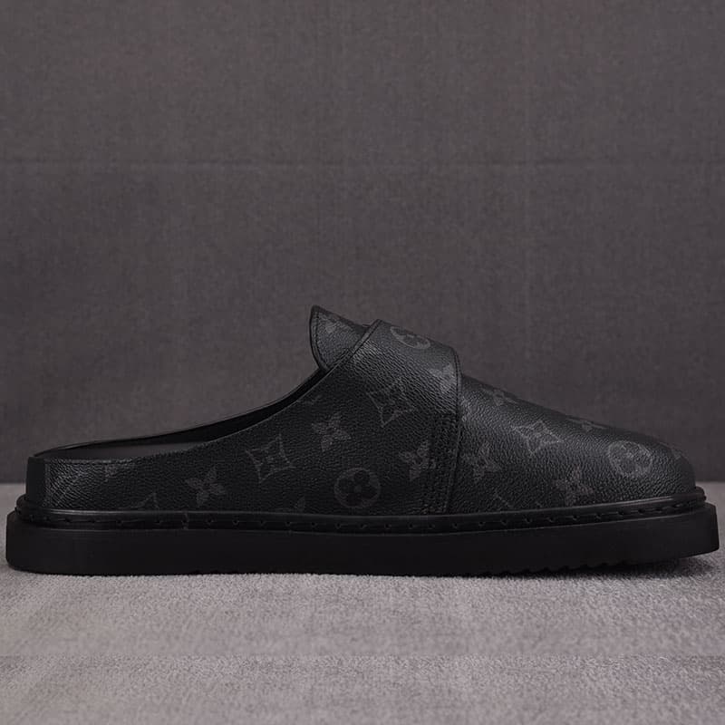 루이비통 LV 이지 뮬 슬리퍼 이클립스 모노그램