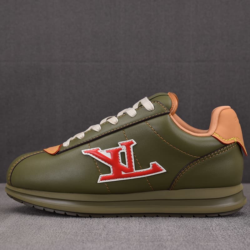 루이비통 x 니고 LV 버터소프트 스니커즈 카키