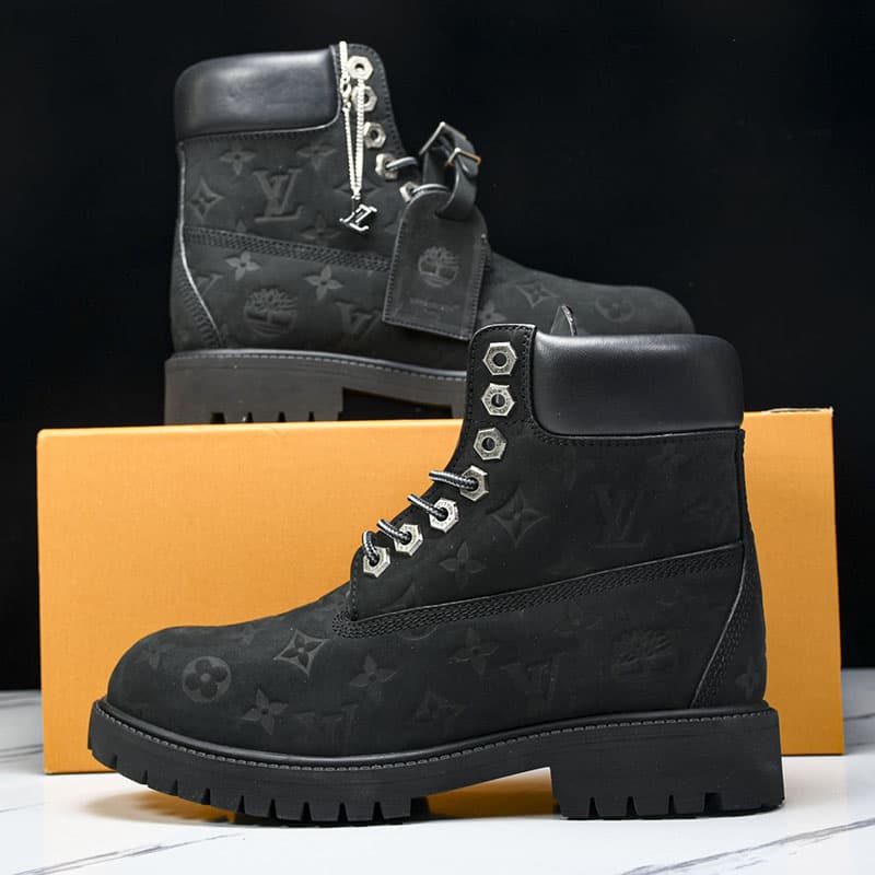 루이비통 x 팀버랜드 모노그램 앵클 부츠