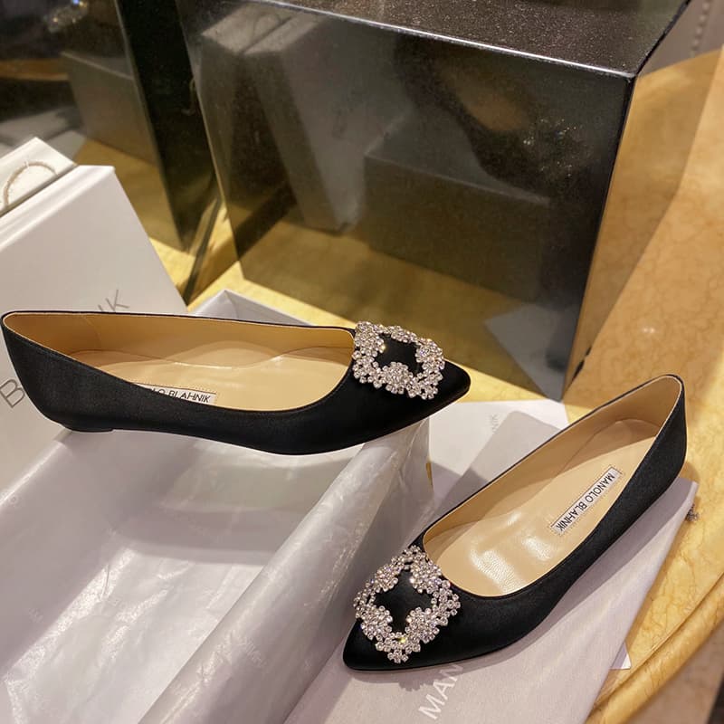 마놀로 블라닉 플랫 슈즈