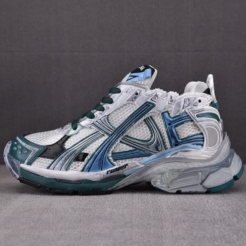 발렌시아가 러너 2.0 블루/화이트/그레이