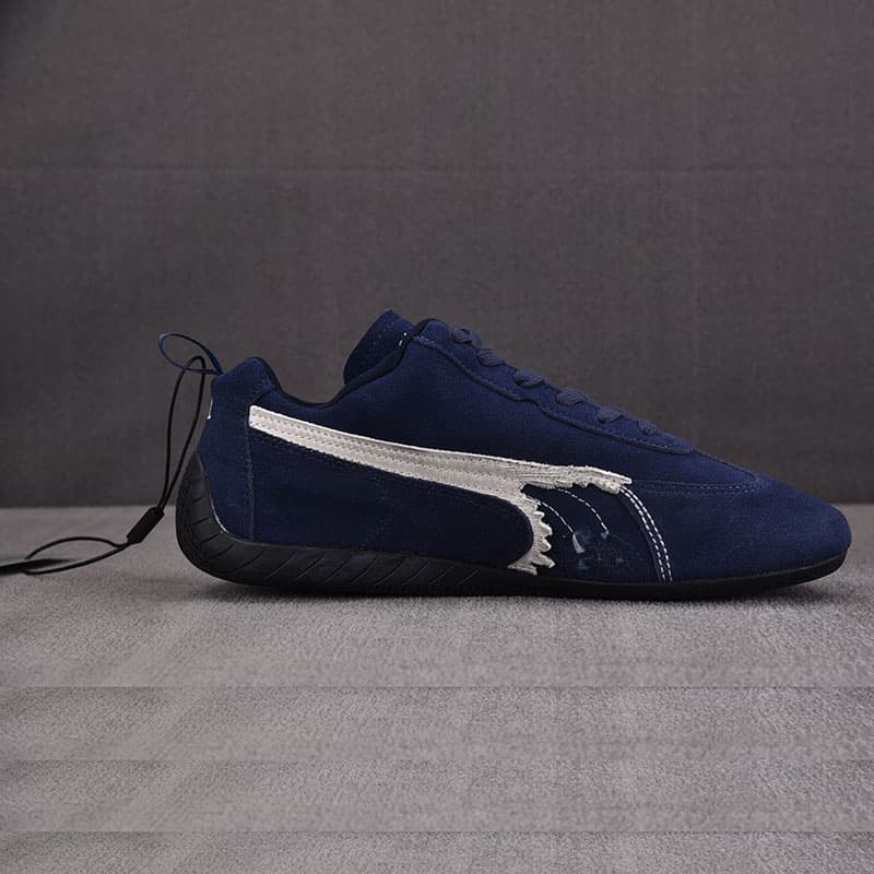 퓨마 x 발렌시아가 스피드캣 스웨이드 네이비 화이트