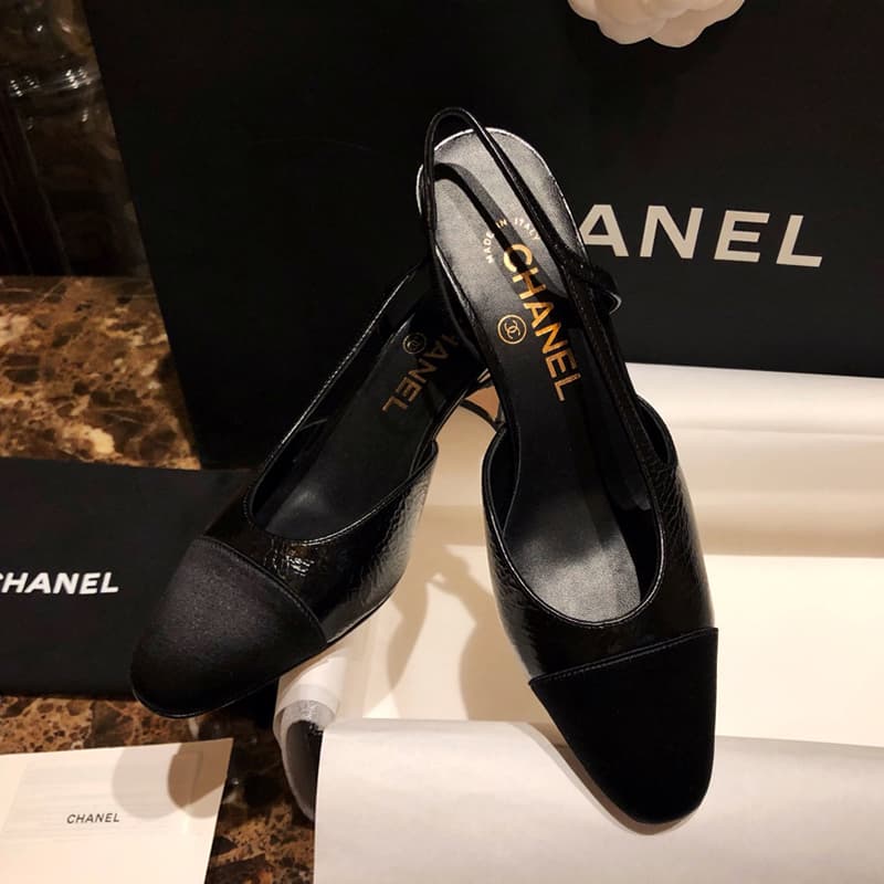 샤넬 슬링백 클래식 고트스킨 7cm