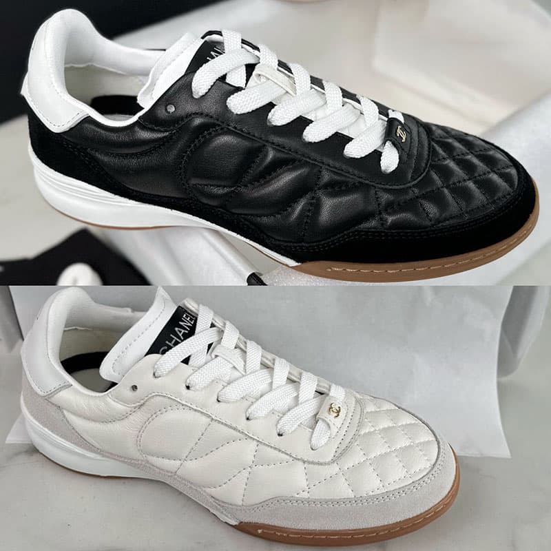 샤넬 퀼팅 스니커즈