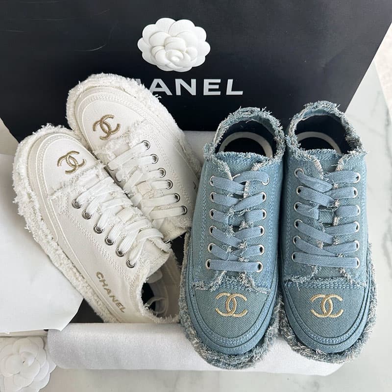 샤넬 24S CC로고 테슬 스니커즈