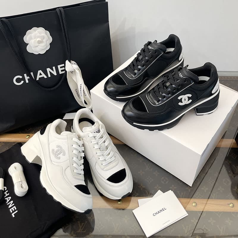 샤넬 25K 믹스드 파이버 스니커즈