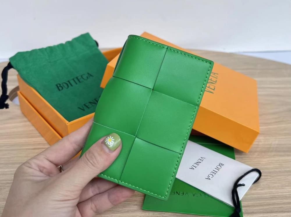 Bottega Veneta Cassete Flap Card Case