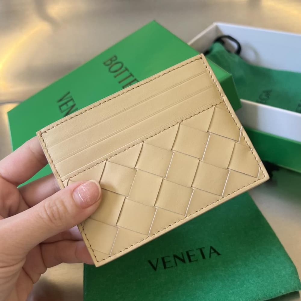 Bottega Veneta Intrecciato Credit Card Case