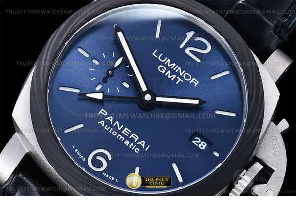 시계 레플리카 QC GMT - Panerai PAM1279 루미노르 GMT 블루 다이얼 검수 실사